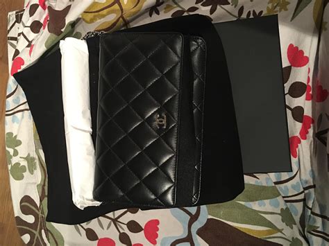 chanel wallet tradesy|real real Chanel wallets.